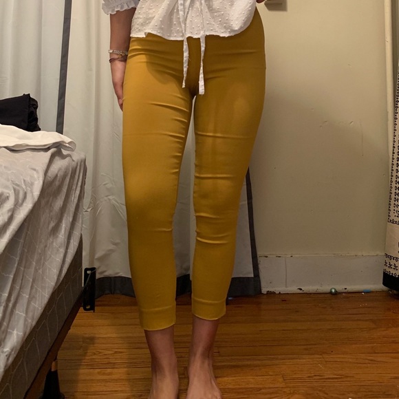 Yellow business pants - Picture 2 of 5
